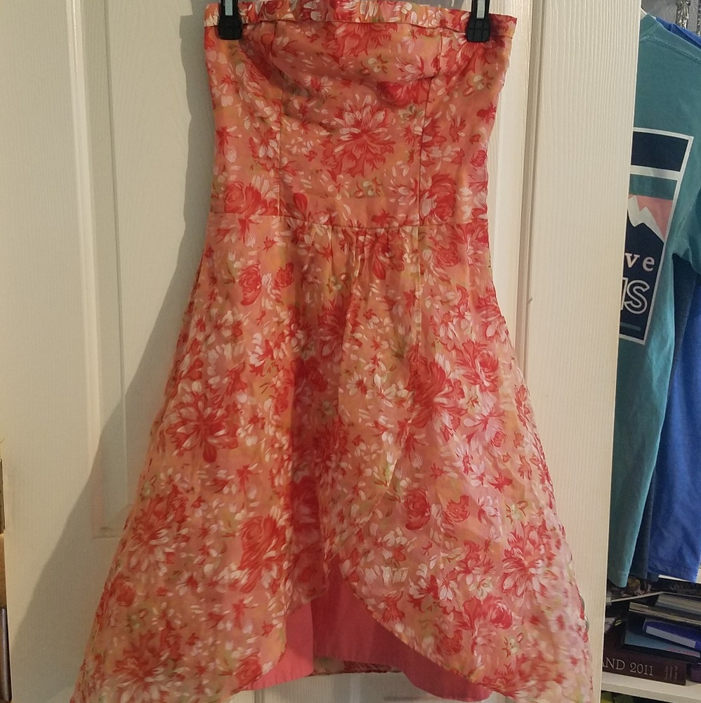 Anthropologie Elevenses floral dress